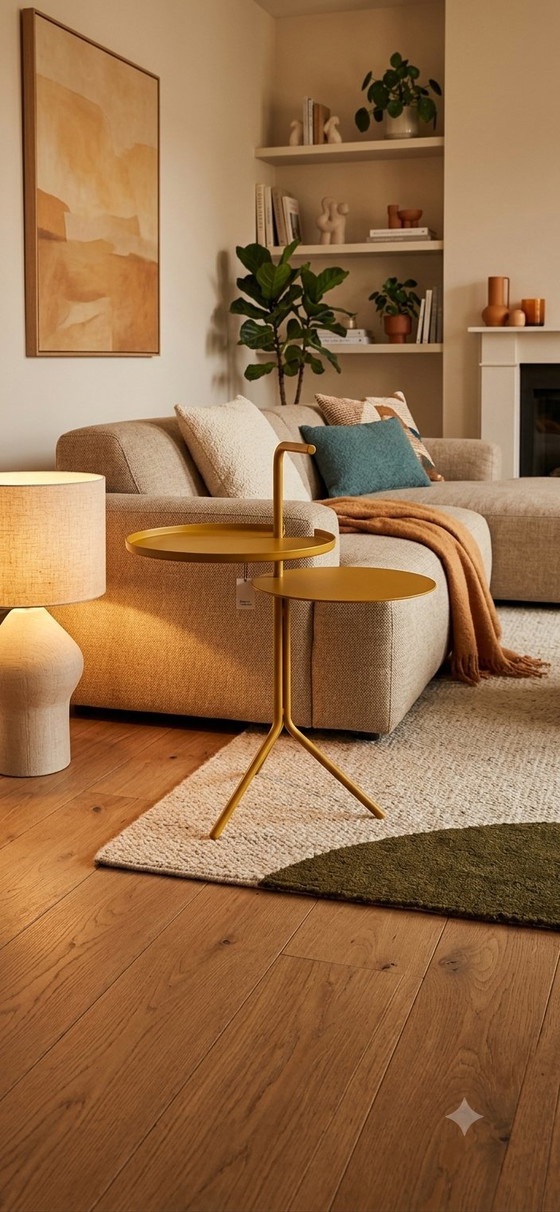 Design On Stock Oo-Two - Edward Van Vliet - Tavolino Mustard – Tavolini, Metal (photo 2 of 6)