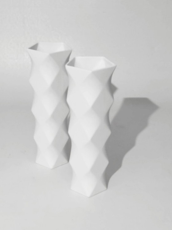 Vase Set B&B Italia "Joker" – Ceramic, Vintage (photo 3 of 15)