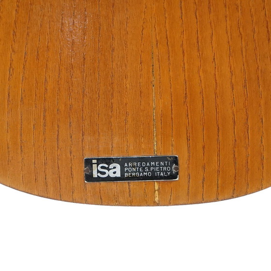 Image 1 of 4 chaises par Aurelio Villari pour Isa Bergamo, années 1950