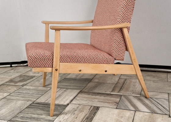 Fauteuil inclinable vintage avec repose-pieds, années 1960, Tchécoslovaquie – Český Nábytek (photo 15 of 19)