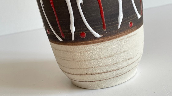 Image 1 of Handmade Ceramic Vase from the 1950s