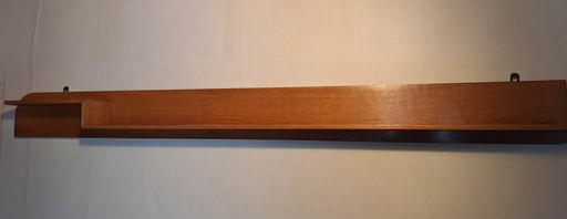 Wooden wall shelf 1960s