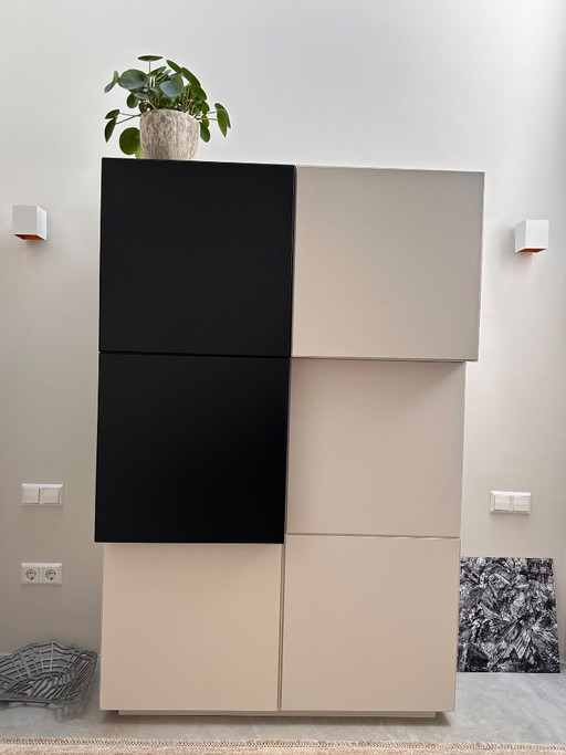 Pastoe Vision kast zwart/wit