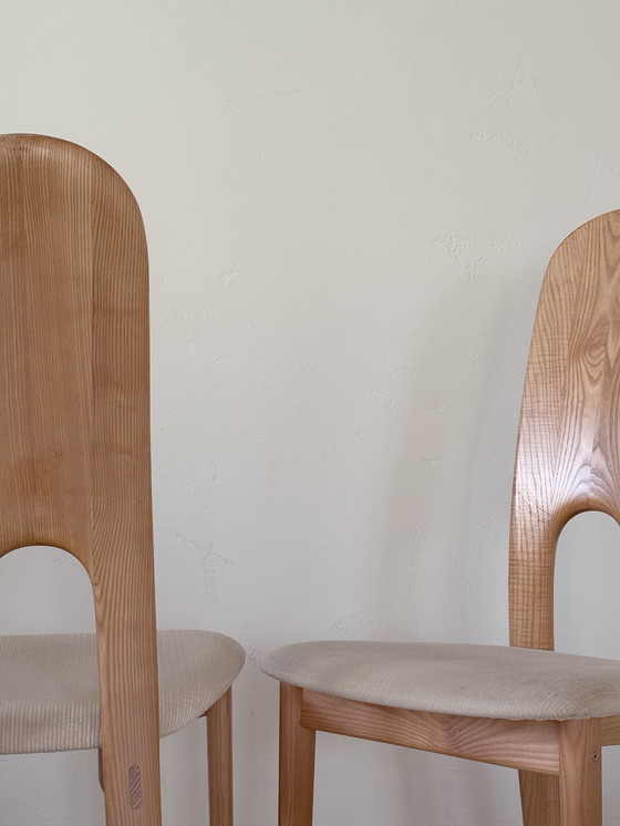 Image 1 of Ensemble exclusif (4) Chaises de salle à manger originales Nils Koefoed | Design Mid-Century