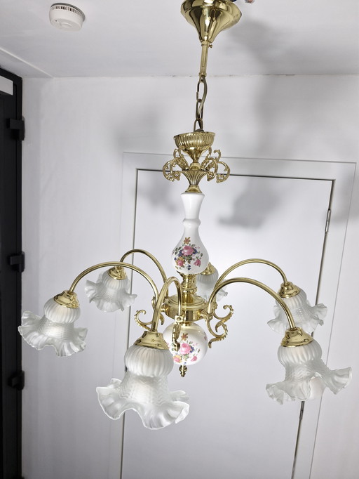 Lampadario italiano d'epoca