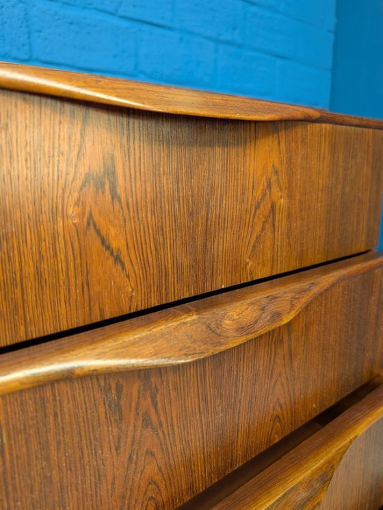 Image 1 of Vintage palissander lowboard, Erling Torvits, jaren 60