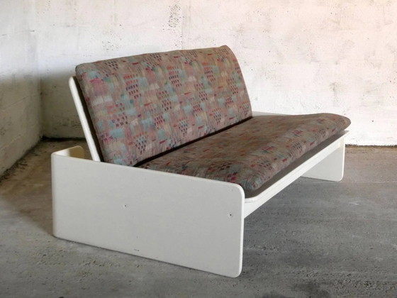 sofa by Erik Deforce for Hi-Plan, 1972 – 2 seaters, Wood, Space Age (photo 10 of 11)