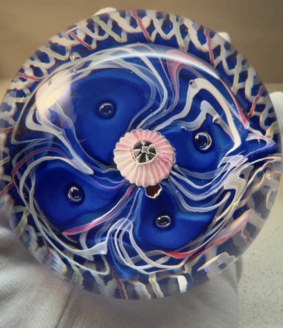 Image 1 of Antique Val Saint Lambert paperweight