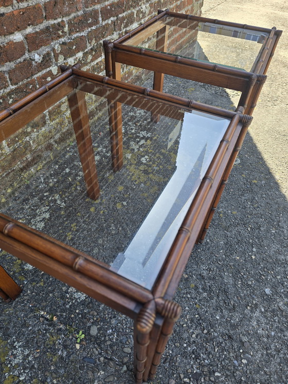Image 1 of 2 Japanese-style side tables