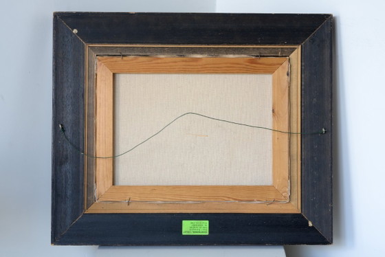 Image 1 of Atmospheric Dutch Polder Landscape in the style of the Hague School – Oil paint