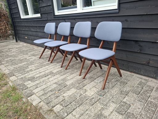 4 chaises siccor louis van teeffelen