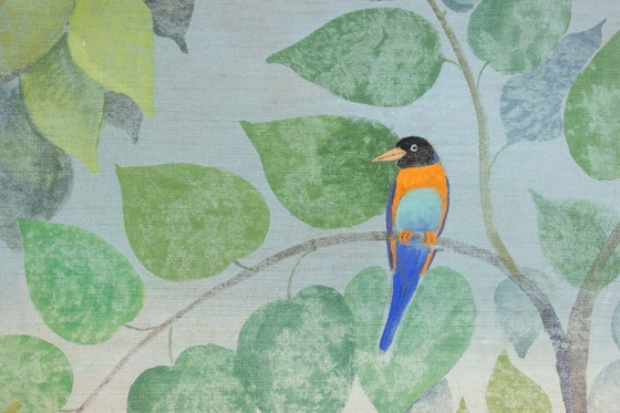 Image 1 of Groot acrylschilderij op linnen canvas. Hedendaags werk.