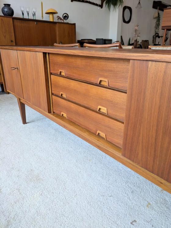Image 1 of Vintage teak Scandinavian design XL sideboard, dresser