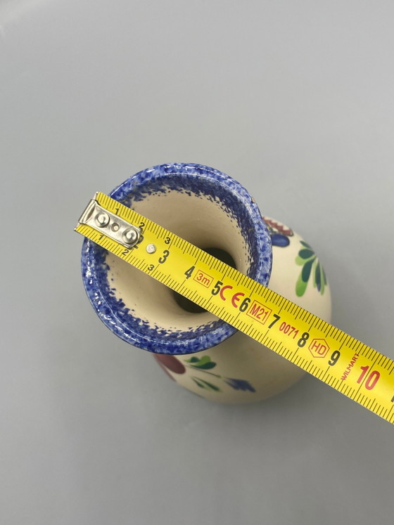 Vaso in maiolica bretone con decorazione a tema costume tradizionale. – Oggetti decorativi (photo 5 of 6)