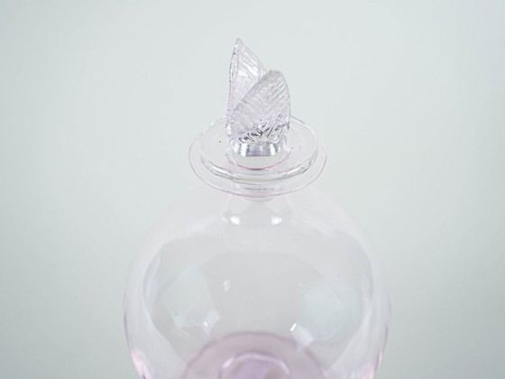 Image 1 of Glaskaraffe, italienisches Design, 1970er Jahre, hergestellt in Italien