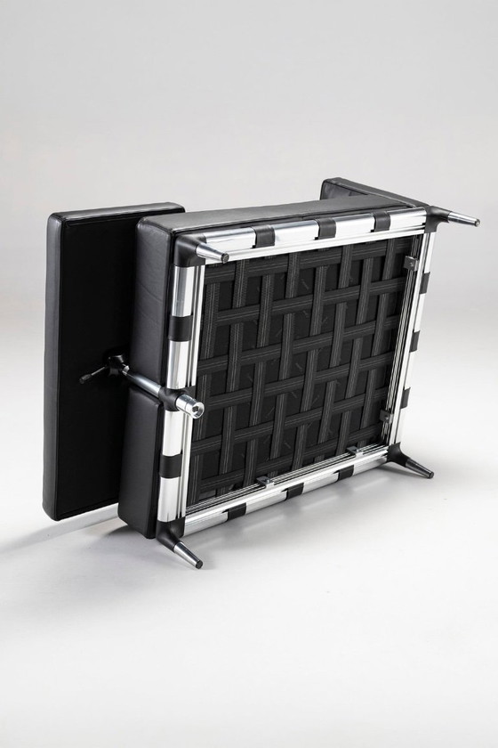 Image 1 of "Prive" Leather Set by Phillippe Starck for Cassina, Italy, 2010s