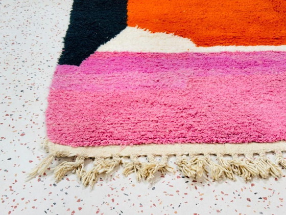 Image 1 of Marokkanischer Teppich aus Naturleinen, 300 x 200 cm