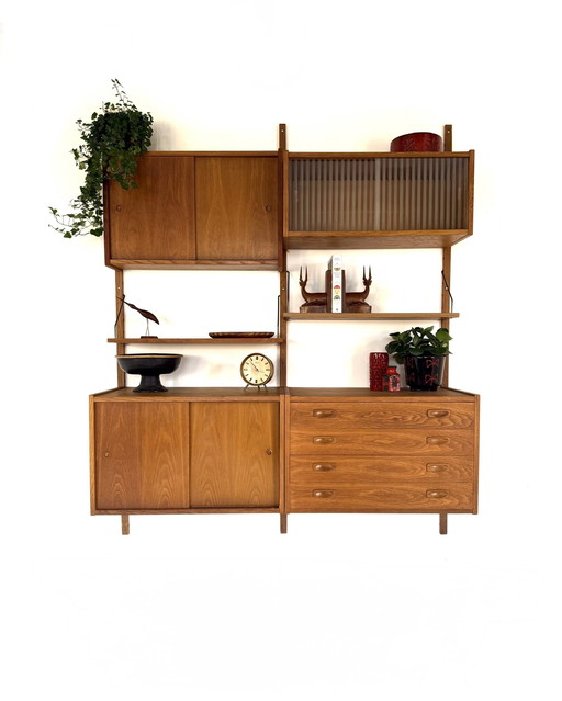 Système mural modulaire vintage XL, Preben Sorensen '60