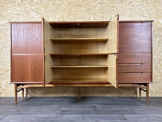 Image 1 of 60's 70's Teak Sideboard Highboard modèle Fredericia Danish Modern Design