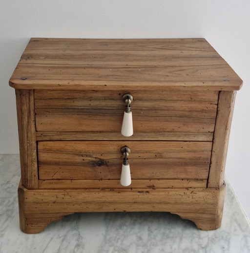 Petite Commode de Maitrise - Bois Massif - Fin XIXème