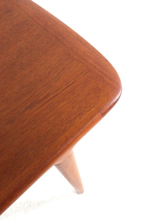 Image 1 of Vintage Deense teak salontafel 'Fugslev'