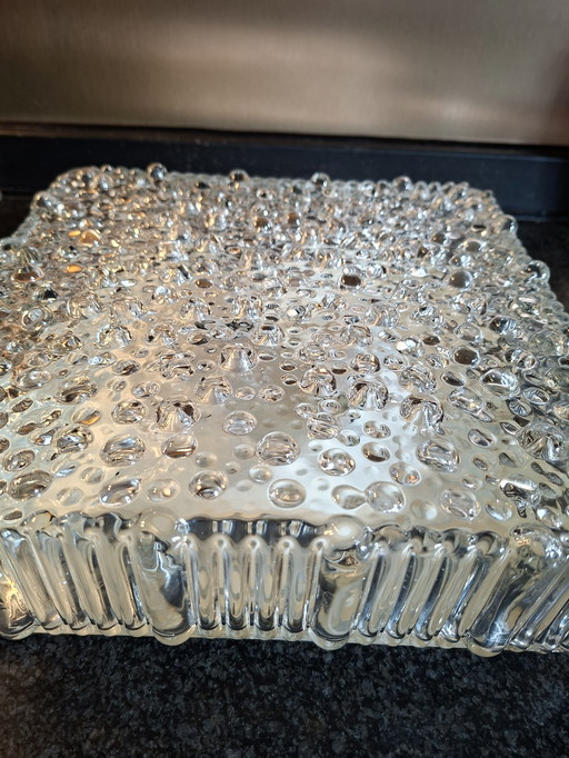 Helena Tynell / Glashutte Limburg Lampada da soffitto in vetro a bolle