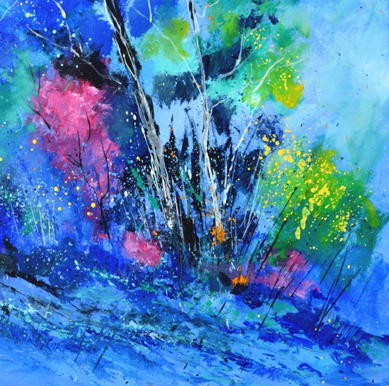 Summer Morning Light – P. Ladent, Pinturas y dibujos, Canvas (photo 4 of 5)