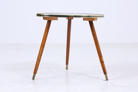 Image 1 of Vintage bijzettafel | Mid Century salontafel | Telefoontafel 60s #05-83