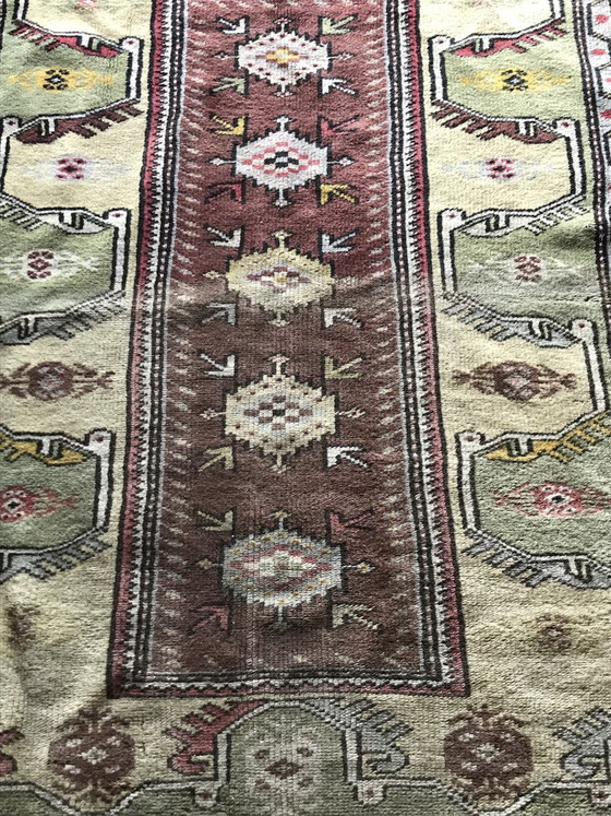 Tapis de prière Milas turc vintage – Laine (photo 3 of 6)