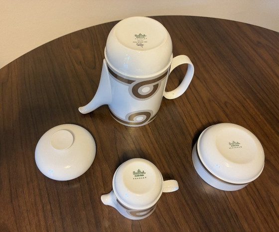 Image 1 of Rosenthal Studio Linie Duo Baltic Set da colazione Design by Ambrogio Pozzi Decor by Rosemonde Naira 