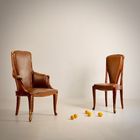 Image 1 of LOUIS MAJORELLE, Viorne Sessel, circa 1910