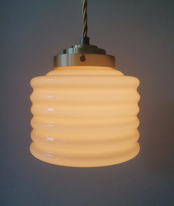 Lampada a Sospensione Vintage Francese 'Lampion' Colore Rosa Pastello – Lampade a sospensione, Metal (photo 17 of 22)