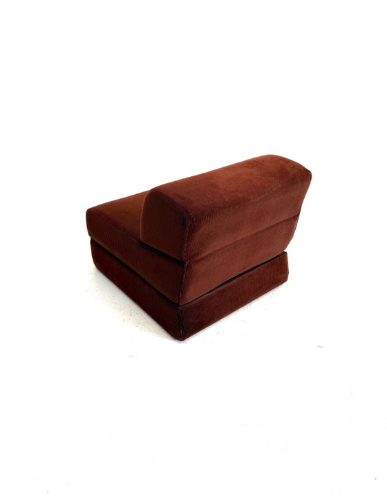 Poltrona letto vintage, Germania anni ‘80 – Poltrone, Tessile (photo 6 of 8)