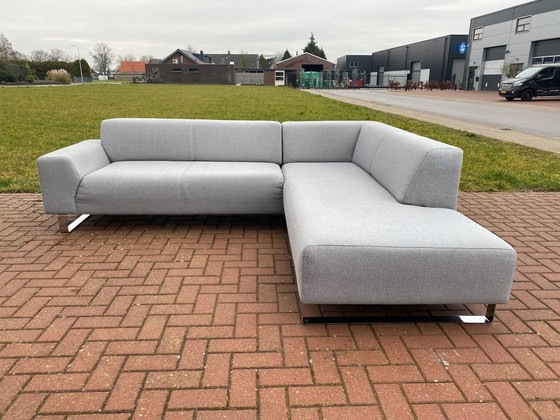 Image 1 of Sofá esquinero Montel de tela gris: un espacio amplio y cómodo, moderno y elegante, con entrega gratuita.