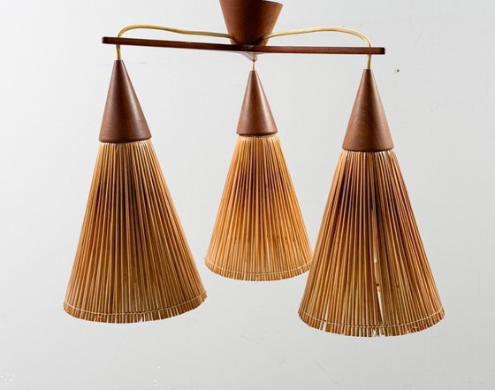Image 1 of Große Deckenlampe/Deckenleuchte von Ib Fabiansen, 1960er Jahre, Dänemark