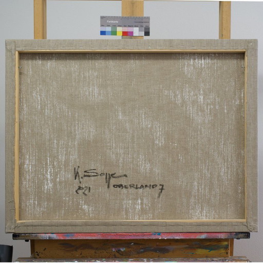 Pintura de paisaje original "Siete"