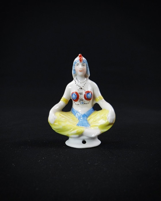 Image 1 of Orientalische Half-Doll von Salammbô aus Thüringer Porzellan Halbfigur Anfang 20.