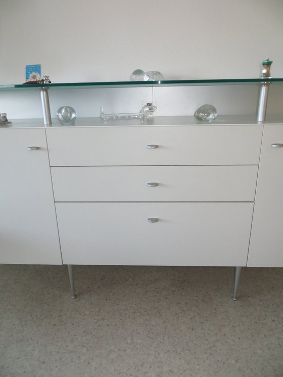Image 1 of White/Gray Sideboard - Apart Design