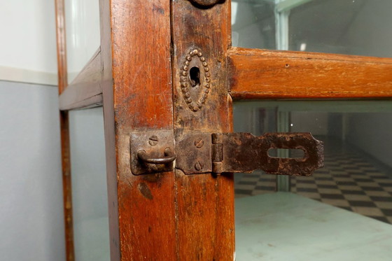 Image 1 of Vintage Vitrine wood 