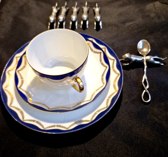 Image 1 of Jaguar messenleggers verzilverd 