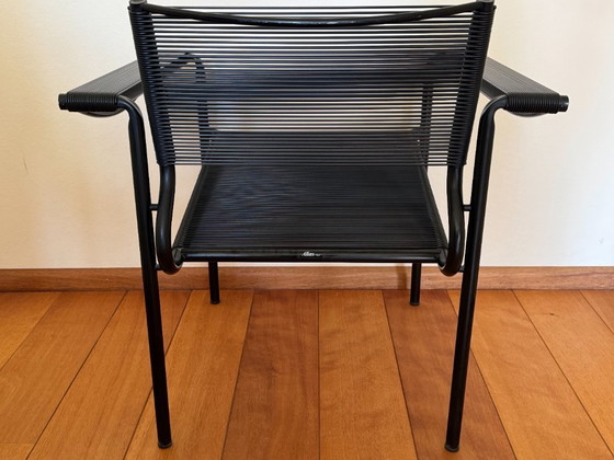Image 1 of 2x Alias Spaghetti armchair + tafel