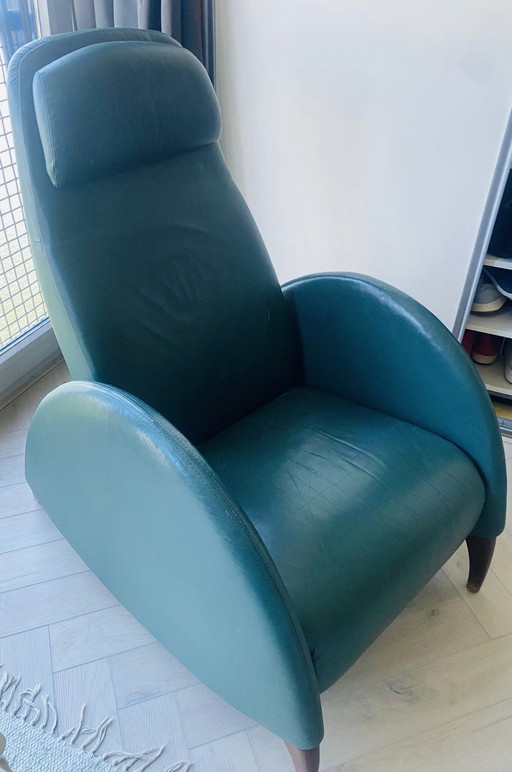 Poltrona reclinabile in pelle Gelderland