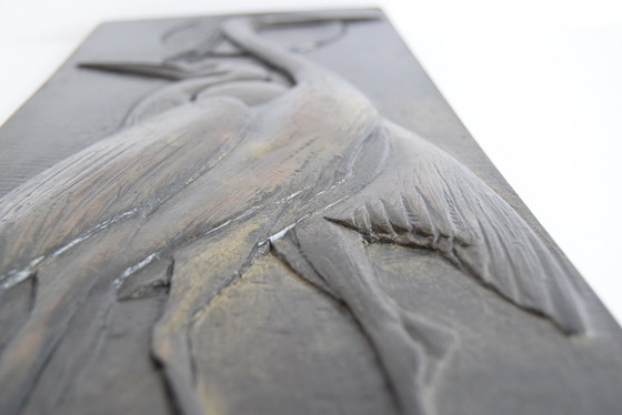 Image 1 of Rilievo di metà secolo con aironi