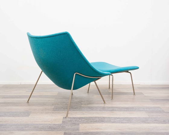 Image 1 of Oyster Chair with Ottoman by Pierre Paulin for Artifort