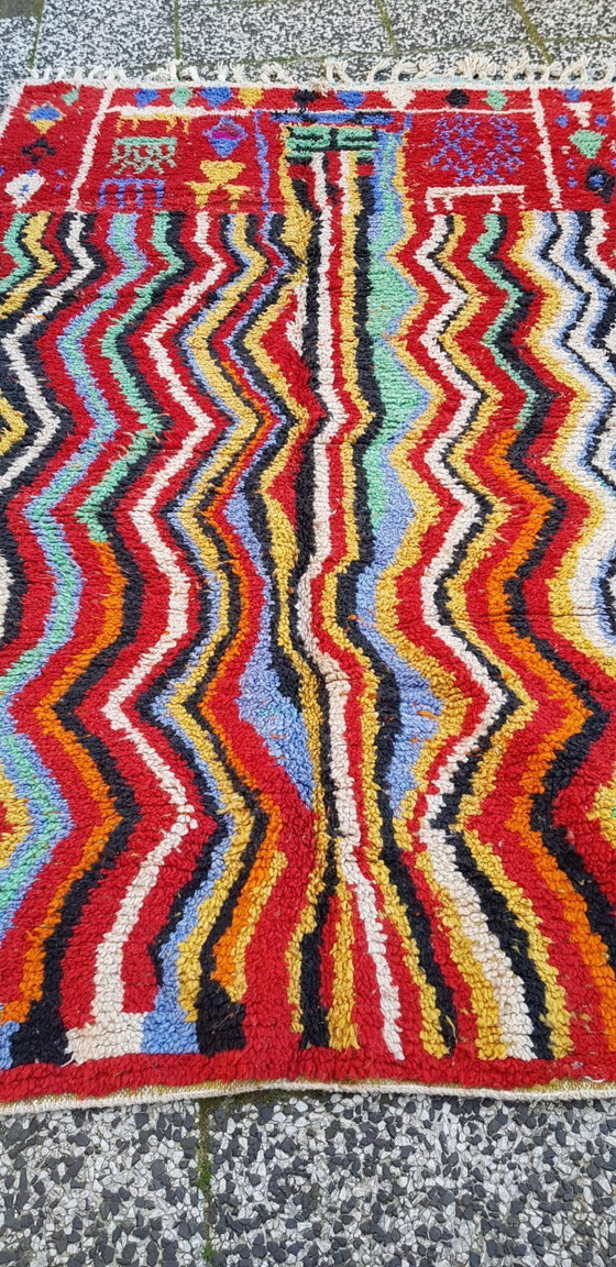 Image 1 of Handgeknoopt Berber kleed wol 241x155cm