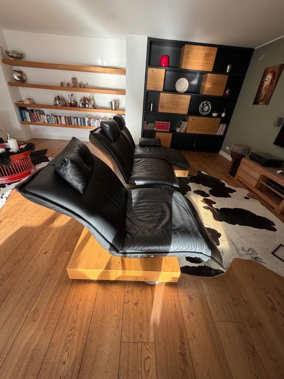 KOINOR Free Motion Divano in pelle di design – elettrico, girevole, scorrevole – 320 cm – Sofà (photo 2 of 14)