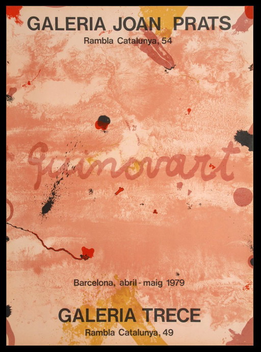 Guinovart, Josep - Galeria Joan Prats - 1979 - tentoonstellingsaffiche