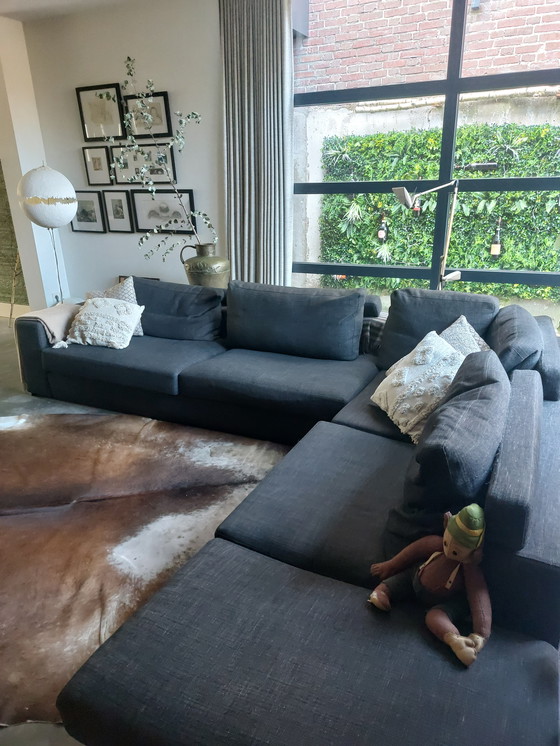 Image 1 of Divano angolare di design SIJBEN Anais con poggiapiedi