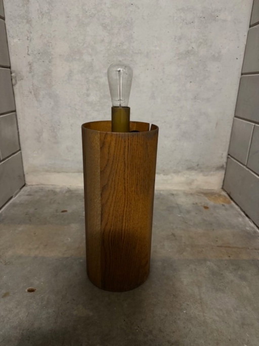 Lámpara Brokis Muffin grande, solo la base en madera de roble