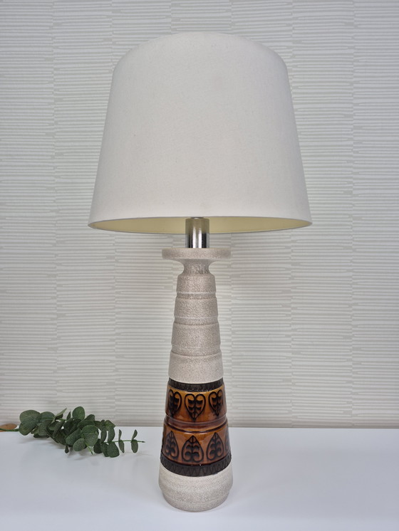 Image 1 of XXL vintage tafellamp Dümler en Breiden West-Germany.